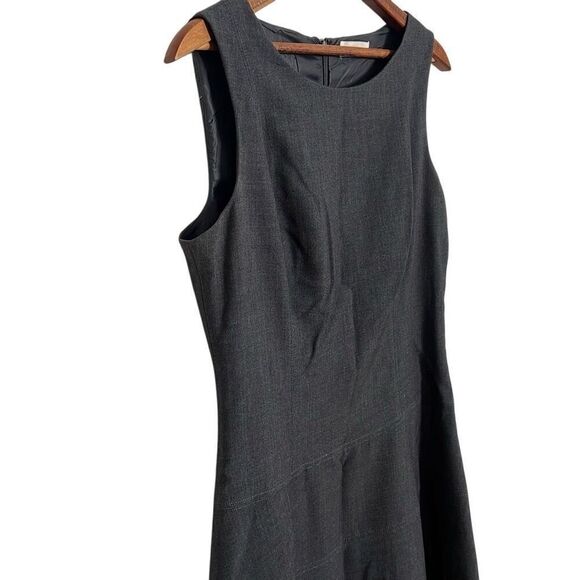 Calvin Klein Sleeveless Pleated Fit And Flare Dress Black Size S - Picture 7 of 7